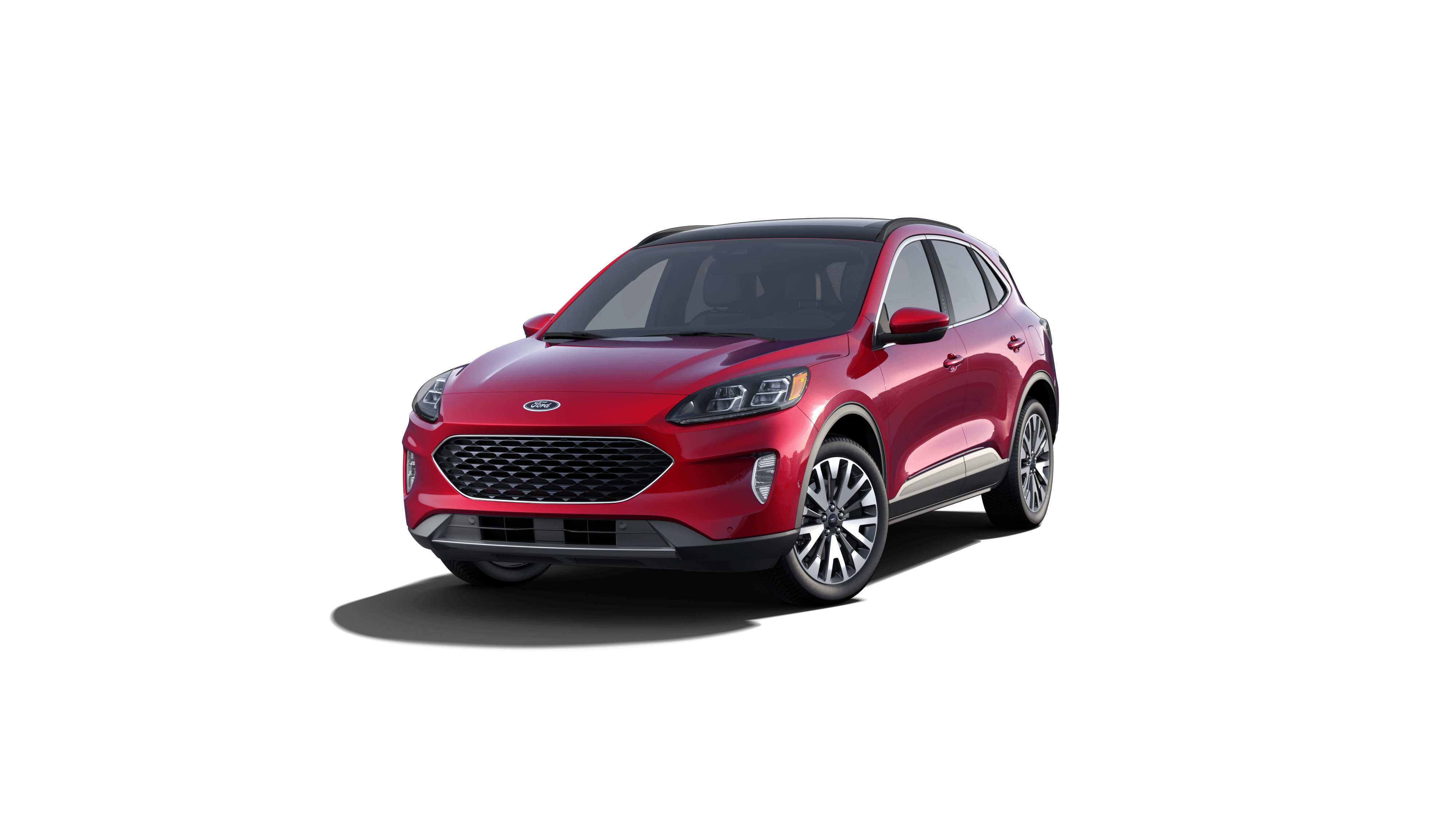 New Rapid Red Metallic Tinted Clearcoat 2020 Ford Escape Titanium